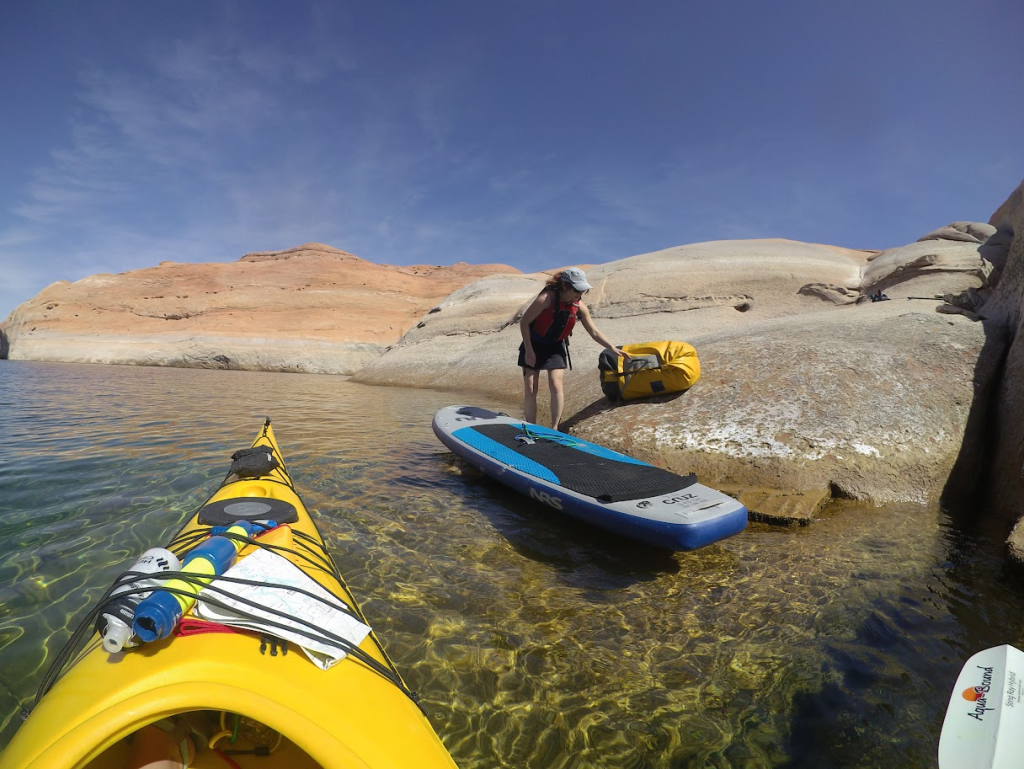 Lake Powell kayaking and paddleboarding