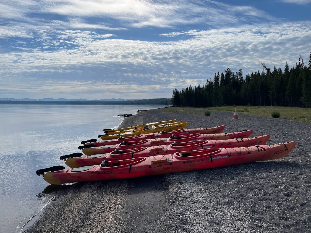 Yellowstone kayak tours and rentals