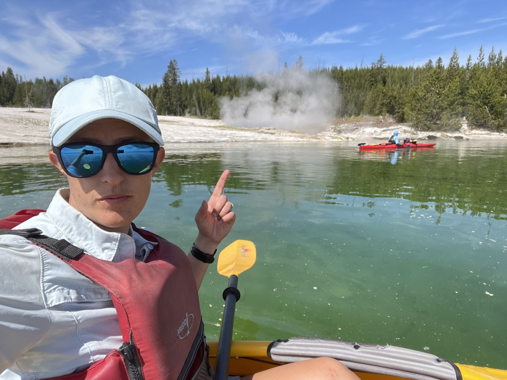 best places to kayak in Yellowstone