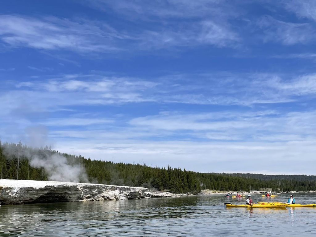 kayaking Yellowstone Lake tips