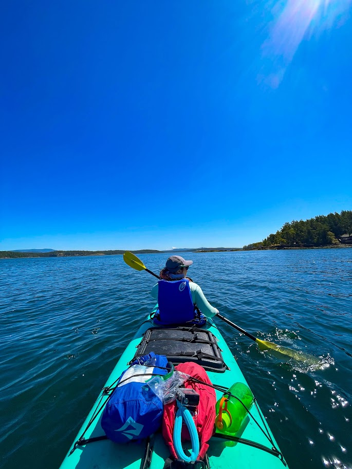 San Juan Islands sea kayaking for beginners
