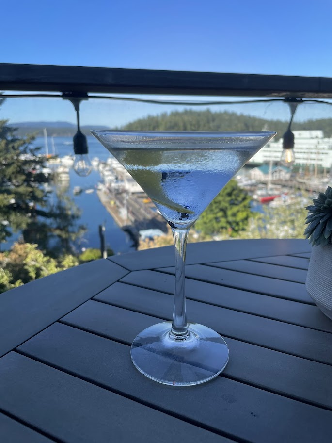 deck cocktail Friday Harbor, WA